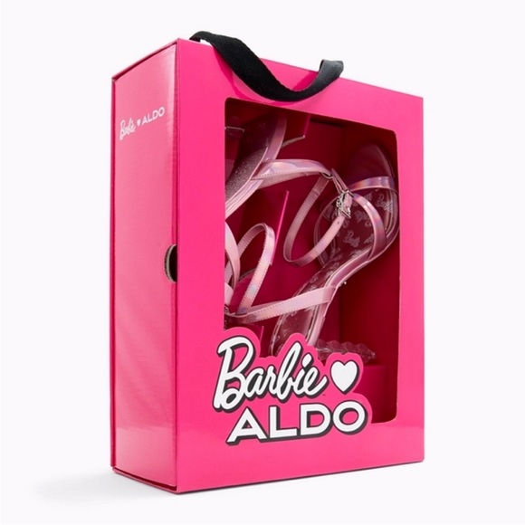 Barbie x Aldo Heels, Barbie Strappy Heeled Sandals - Picture 2 of 16
